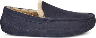 UGG Ascot slippers - men - Rubber/Wool/Suede - 7 - Blue