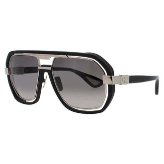 Bugatti Mens Grey Rectangular Sunglasses 08MBKWG
