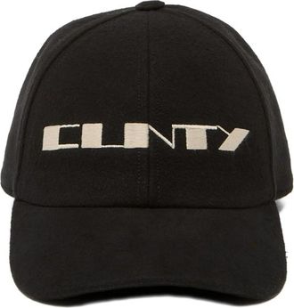 Rick Owens Logo-embroidered Baseball Cap