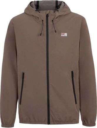 MC2 Saint Barth Lichte Jassen - Heren - Zomerjassen - Bruin - 2XL - Polyester - Jassen