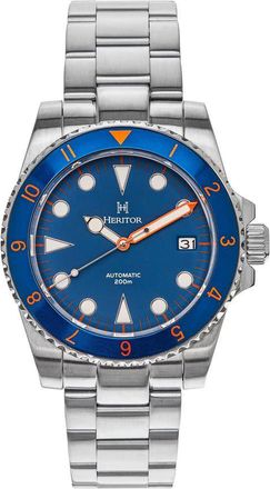 Heritor Luciano Automatic Blue Dial Mens Watch HERHS1502