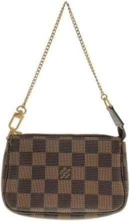 Louis Vuitton Pre-owned Pochette Pouch - Dames - Vintage Schoudertas - Bruin - ONE Size - Vintage