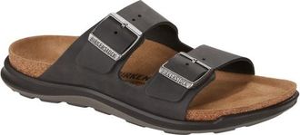 Birkenstock Arizona CT LEOI Sandalen für Damen | braun/grau