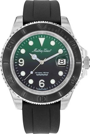 Mathey-Tissot Mens Mathy Design Green Dial Watch