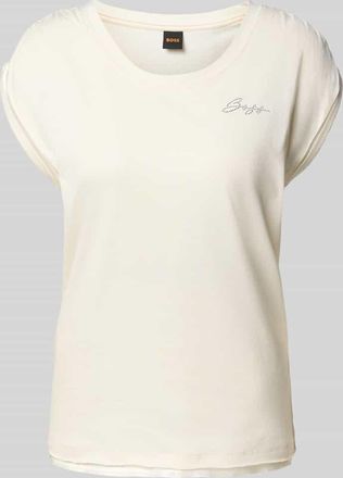 Boss Orange by Hugo Boss BOSS Orange Regular Fit T-Shirt aus reiner Baumwolle Modell ELAI in Weiss, Größe XL