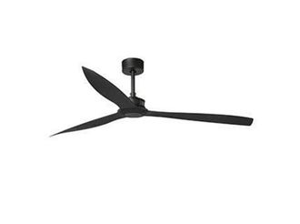 Netlighting Just Fan Matt black ceiling fan 3 Blades with DC motor 178cm