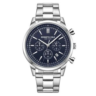 Kenneth Cole Chronograph Quartz Blue Dial Mens Watch KCWGK2271103
