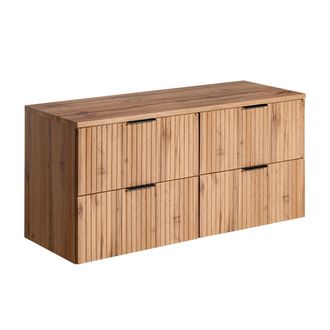 Petits Meubles Mueble bajo lavabo 120cm encimera tableros de melamina y mdf madera