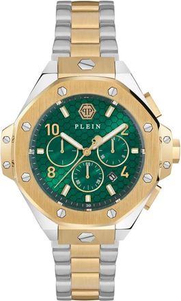 Philipp Plein Plein Chrono Royal - Heren - Horloges - Geel - ONE Size - Accessoires