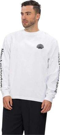 New Amsterdam Surf Association Heren, Tops, Wit, Maat: XL Katoen