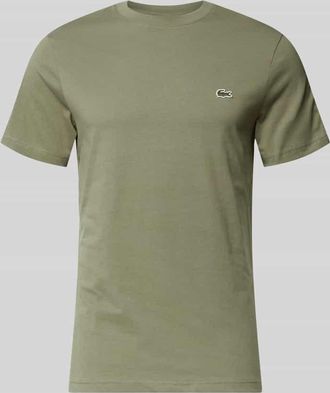 Lacoste Regular Fit T-Shirt aus reiner Baumwolle in Khaki, Gr&ouml;&szlig;e XXXL