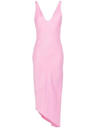 J.W.Anderson V-Neck Crepe Midi Dress