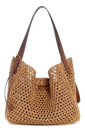 Rag & Bone Large River Straw Tote in Nat at Nordstrom
