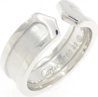 Cartier White Gold (18K) Band Ring (Pre-Owned)