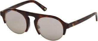 Web Eyewear WE0224 52G Mens Sunglasses Tortoiseshell Size 52