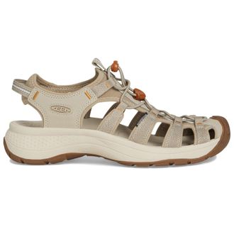 Keen Astoria West Textile Synthetic Womens Outdoor Sandals - Plaza Taupe Roasted Pecan - Size:UK 4.5