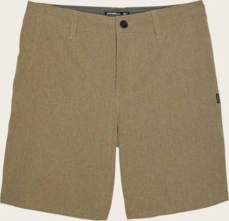 O'Neill Mens Reserve Heather Hybrid Shorts In Khaki