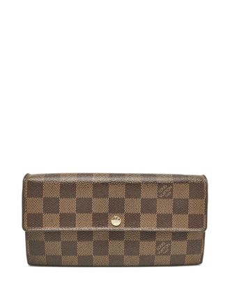 Louis Vuitton Damier Ebène wallet - Brown