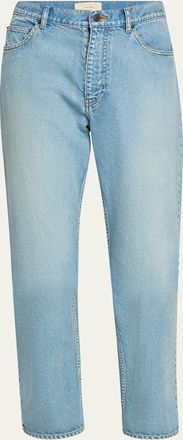 The Row Mens Fred Straight-Fit Jeans