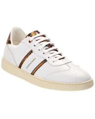 Ferragamo Ferragamo Achille Leather Sneaker