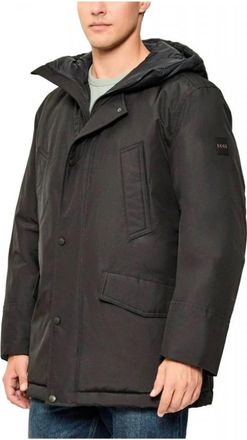 HUGO BOSS Osiass 1 Parka - Heren - Winterjassen - Zwart - 2XL - Jassen