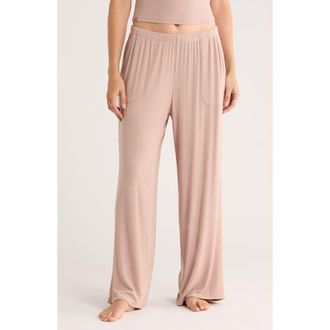 Barefoot Dreams Malibu Collection Ultrasoft Rib Lounge Pants in Willow at Nordstrom Rack, Size Small
