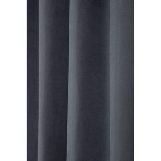 MOONDREAM Cortina t&eacute;rmica trabilla gris mc458 130lx250h