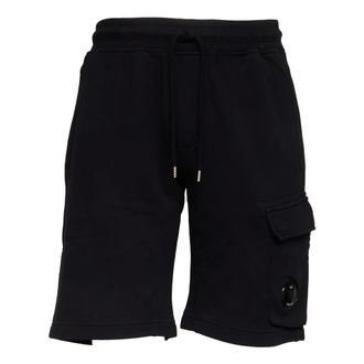 C.P. Company Casual Shorts, male, Blue, Size: XL Lens Shorts