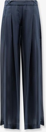 Semicouture Pantaloni in cotone e seta - SEMICOUTURE - gender_Woman