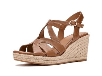 S&ouml;fft Norma Womens Wedge Shoes Sand : 7.5 M (B), Leather