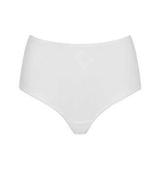 Huit Coton Bio High Waisted Bikini in White at Nordstrom, Size X-Small