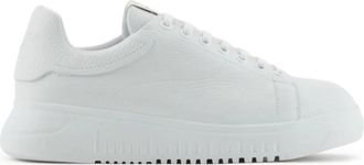 Emporio Armani Witte lage sneakers X3X024Xf 76800001 - Dames - Sneakers - Wit - 34 EU - Schoenen