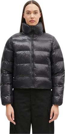 Helly Hansen Jade Puffer Jas - Dames - Ski Jassen - Zwart - L - Leer - Fitness