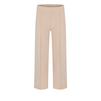 Cambio Cambio, Wide Trousers, female, Beige, Size: XL Cameron Trousers