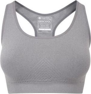Mountain Warehouse Anti-Chafe Seamless Sports Bra in Gray at Nordstrom, Size X-Large