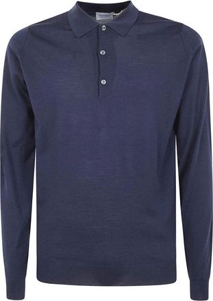 John Smedley Heren, Truien, Blauw, Maat: 2XL Wol