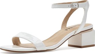 Vaneli Cordie Womens Dress Sandals White Patent : 8.5 N (AA), Leather