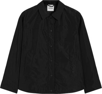 Aspesi Technische stof Jodie jas - Dames - Zomerjassen - Zwart - XS - Jassen