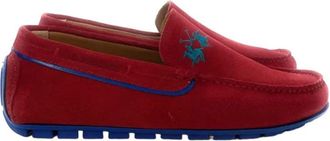 La Martina Rode Loafers Stijlvol Model - Heren - Loafers - Rood - 39 EU - Schoenen