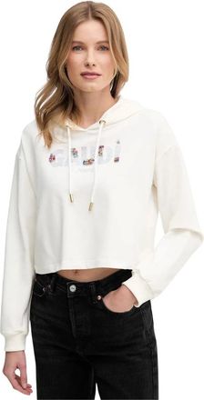 Gaud&igrave; Hoodies & sweatvesten, Dames, Beige, M, Katoen, Hoodie