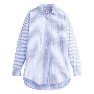 Levi's Dames Nola Lange Mouw Shirt (Blauw)