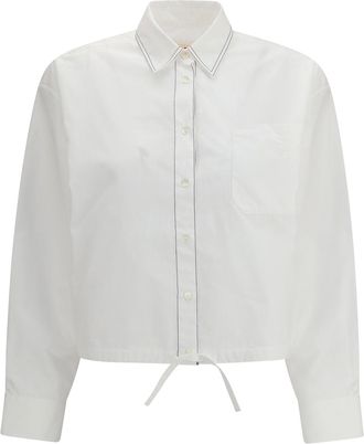 Marni Cropped Long-sleeve Shirt