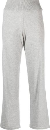 Woolrich straight-leg wool-blend trousers - women - Cashmere/Wool - S - Grey