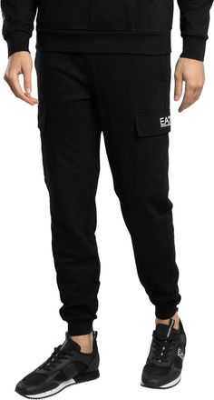 Emporio Armani Logo Regular Joggingbroek, Zwart