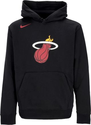Nike NBA Club Hoodie Miahea - Heren - Sportshirts - Zwart - M - Katoen - Fitness