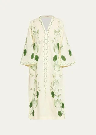 Verandah Ammama Lotus Midi Dress