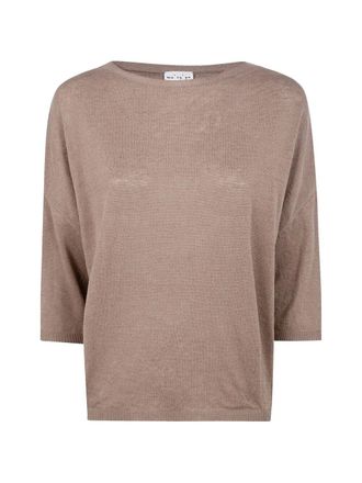 Maryya Linen & Cotton Oversized T-Shirt