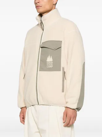 Maison Kitsun&eacute; Camp Jacket - Cream