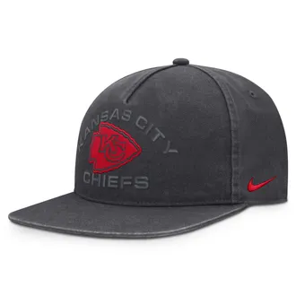 Nike Kansas City Chiefs Primetime Pro Nike Mens NFL Adjustable Hat in Grey | NF5706F7G-6CZ
