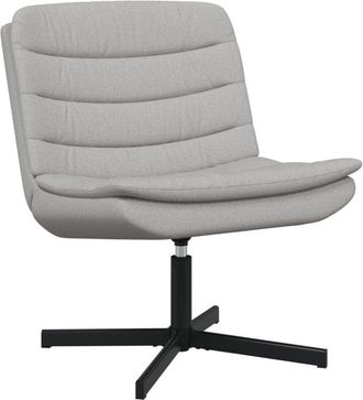 vidaXL Vidaxl - Swivel Chair Cloud grey 63 x 75 x 76 cm Fabric